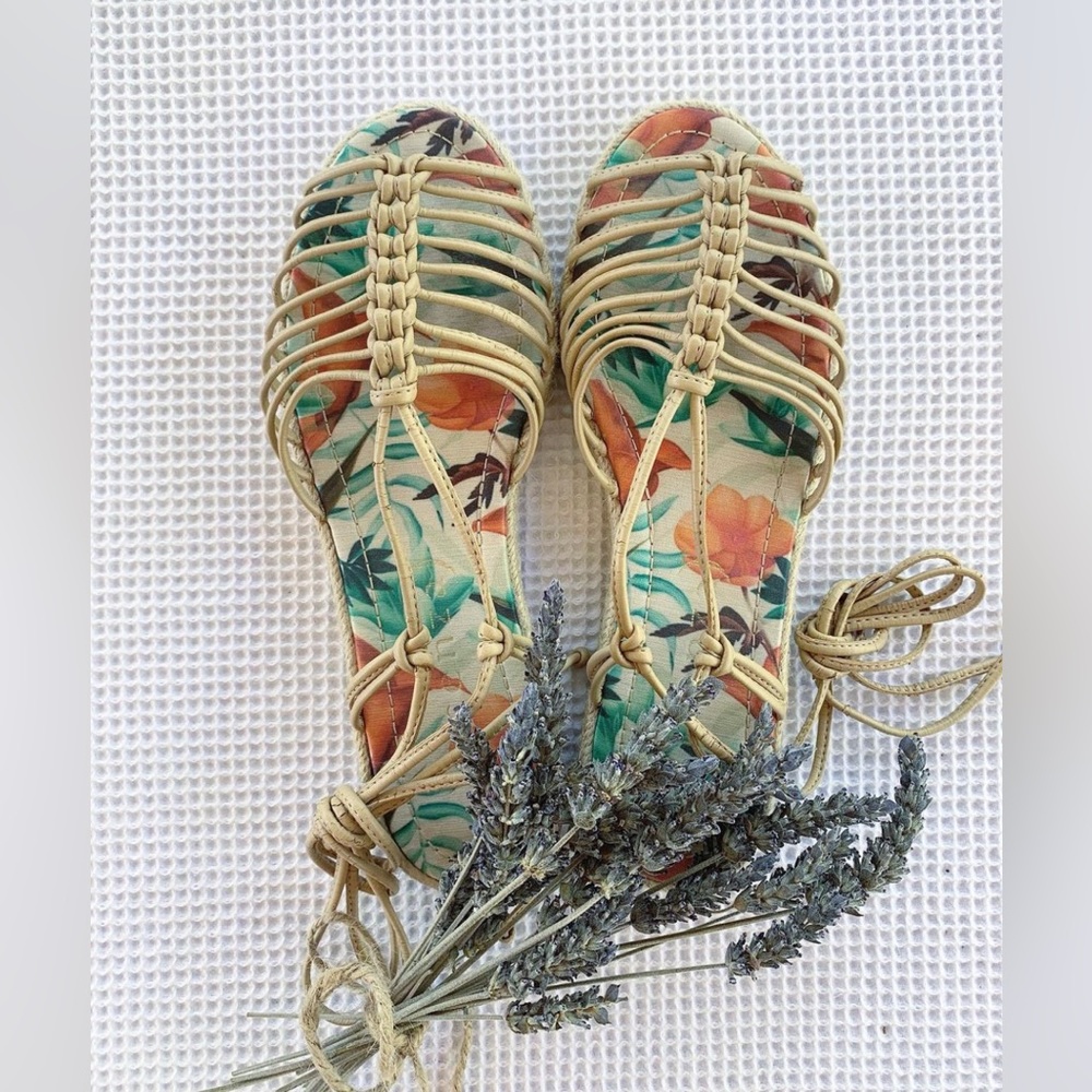 Vicenza for Anthropologie Strappy Sandals